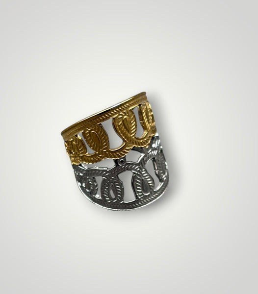 earcuff isoa Bonita doppio lavorato tre varianti colore