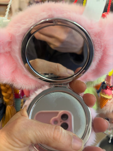 Pimp your bag Samuel Animal Gathering Specchio Pink  Rabbit