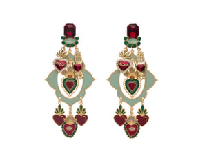 Coppia Orecchini principessa glam gitan love
