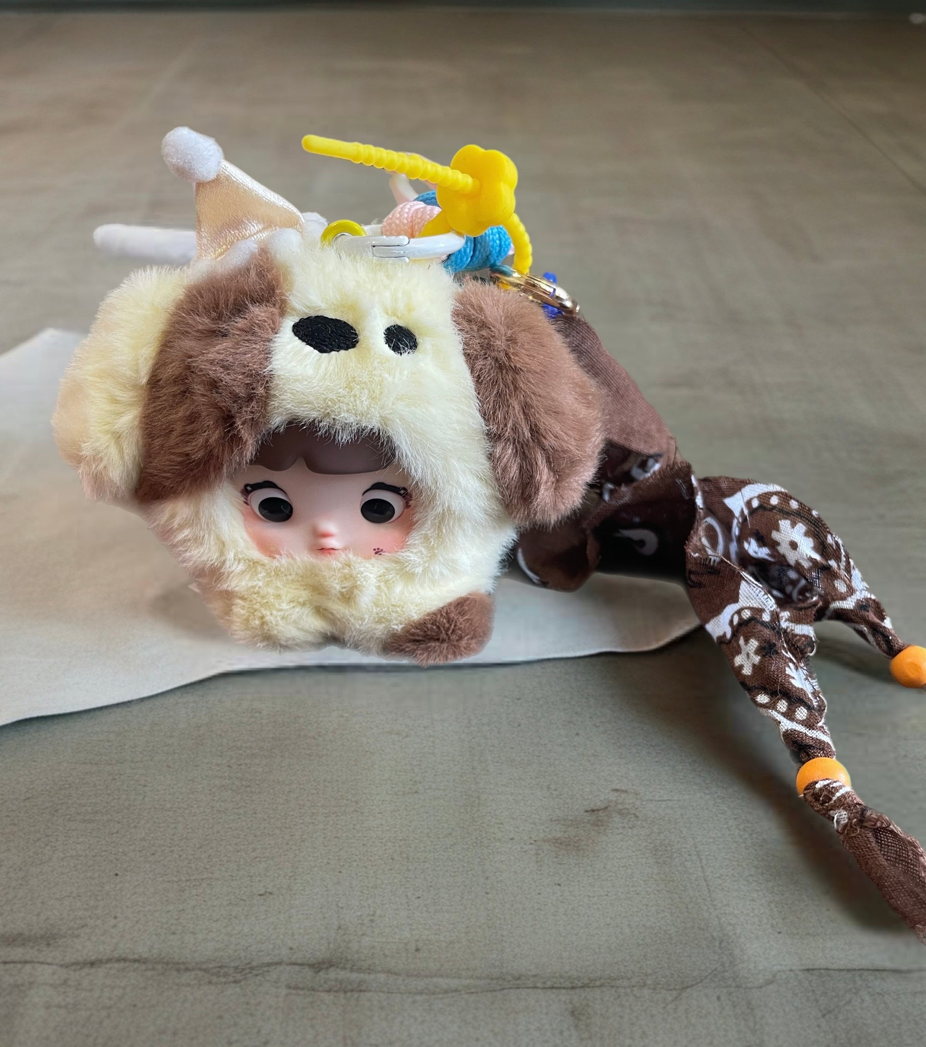 Pimp your Bag Baby  Nommi Beige marrone  puddy baby