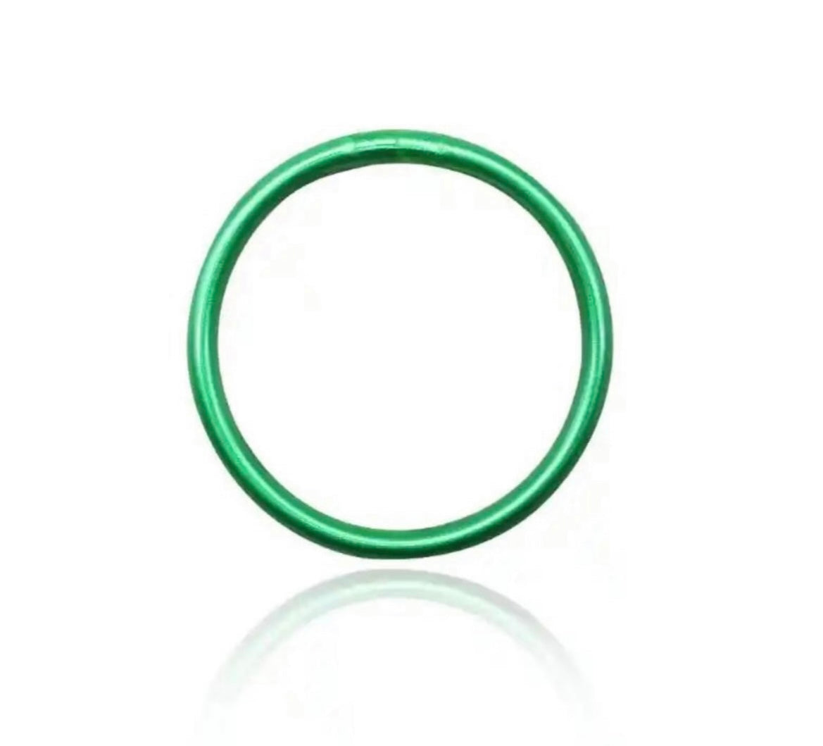 Jelly bangle verde brillante