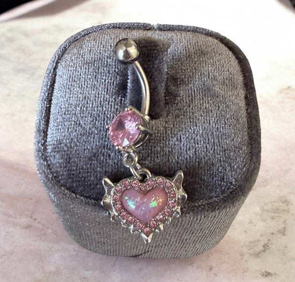 Piercing ombelico cuore Princess