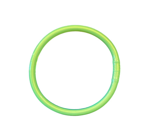 Jelly bangle giallo fluo brillante