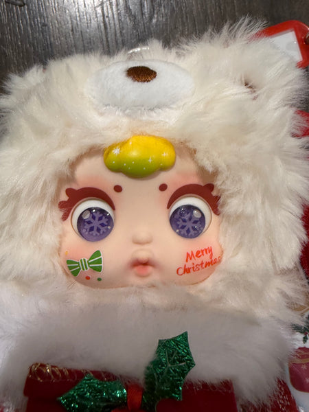 Pimp your bag MM Milk Candy  serie Christmas orsacchiotto calza di Natale