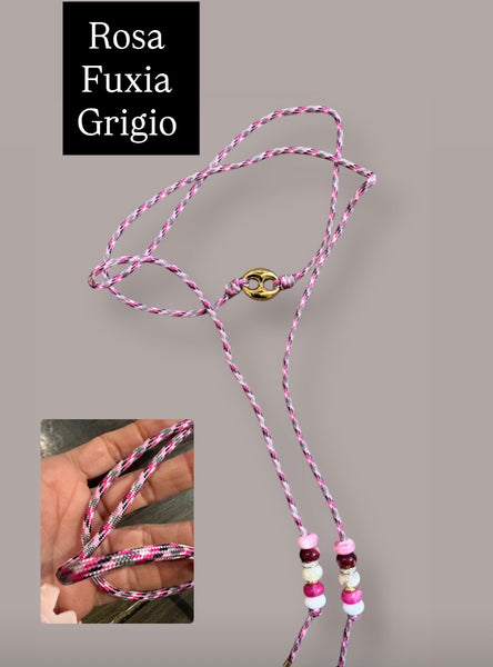 Collana Marine Florida centrale chain oro in vari colori