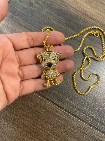 Collana tigrotto due varianti colore