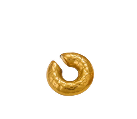 Mono earcuff donuts Lucia pitonato due varianti colore