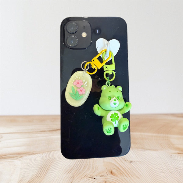 Pimp your phone orsetto del cuore verde