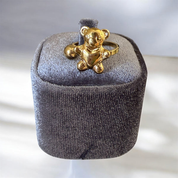 Anello teddy bear due varianti colore