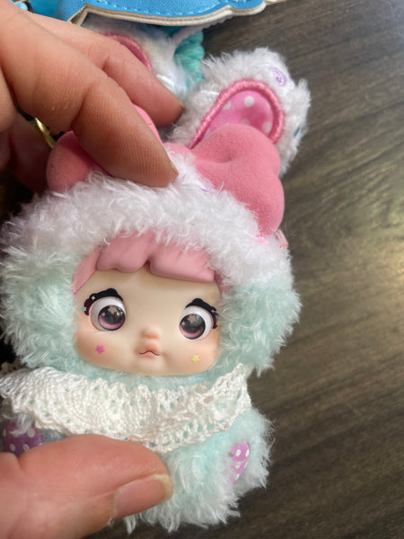 Pimp your Bag Baby Nommi Sweetheart Bunny series Frost  Cream