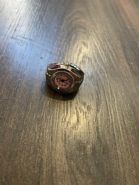 Anello orologio quadrata tondo interni colorato vari colori
