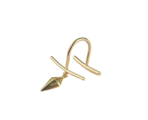 Face jewels Orecchino per labbro con borchietta  Labret clip non serve avere il buco due varianti colore