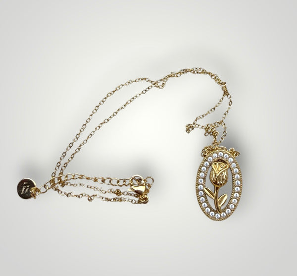 Collana Isla Bonita tulipano zirconi