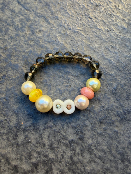 Bracciale labyrinth con simbolo infinito