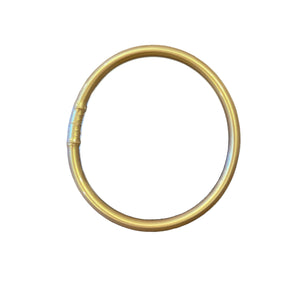 Jelly bangle oro platino brillante