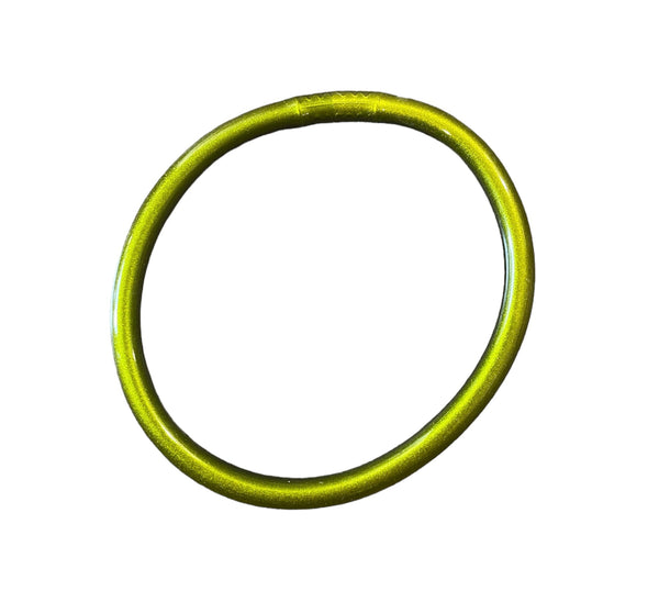 Jelly bangle verde pistacchio  brillante