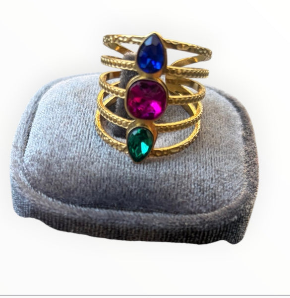 Anello delle Isole Parga vari colori