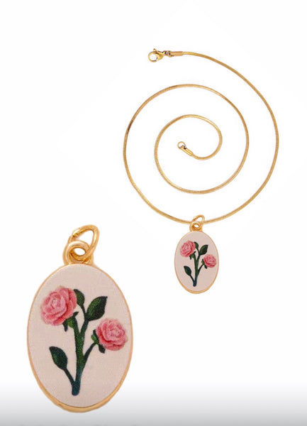 Collana Love Little Italy retro’ Flower vari disegni