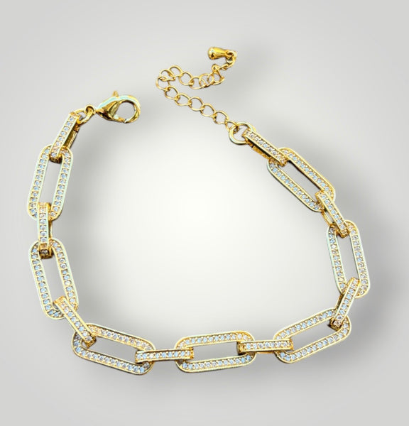 Bracciale Chain catena diamantata