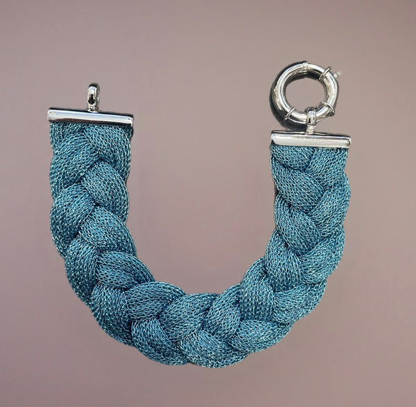 Bracciale So glamour treccia vari colori