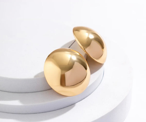 Coppia Orecchini unica maxi sfera due varianti colore