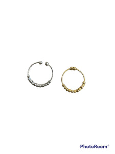 Anello fedina e minisfere Ibiza