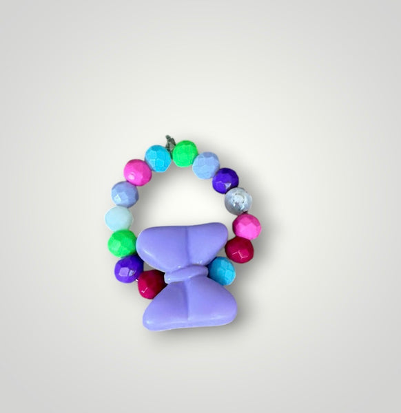 Anello colors con fiocco