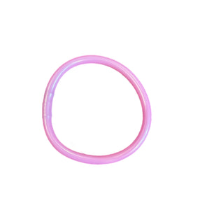 Jelly bangle rosa glicine brillante