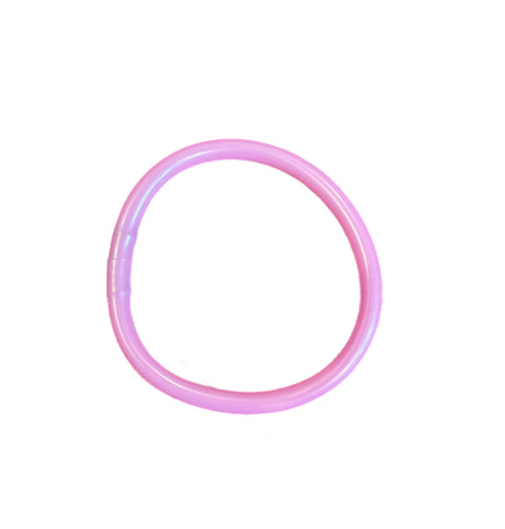 Jelly bangle rosa glicine brillante