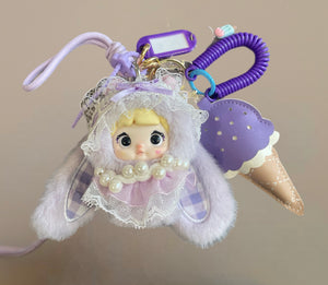 Pimp your Bag Baby Nommi Sweetheart Bunny series Grape gummy