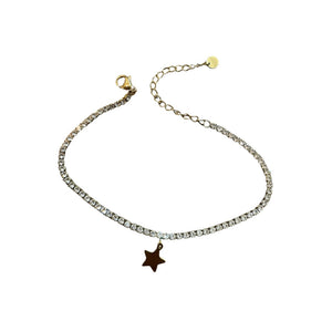 Bracciale tennis stellina