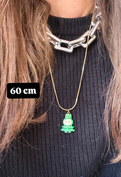 Collana  labubu Christmas edition Natale vari sogetti