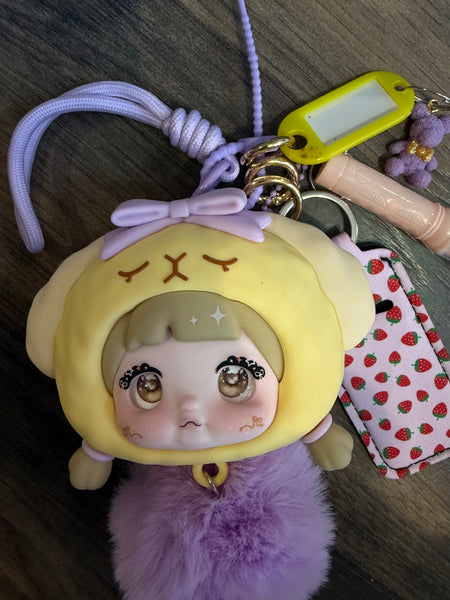 Pimp your bag  ( porta auricolari e piccoli oggetti ) cucciolo fedele