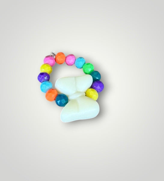 Anello colors con fiocco
