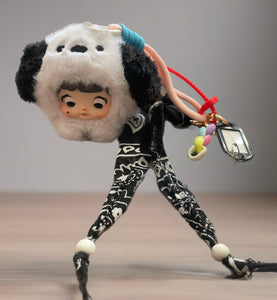 Pimp your Bag Baby  Nommi Bianco nero spotty baby