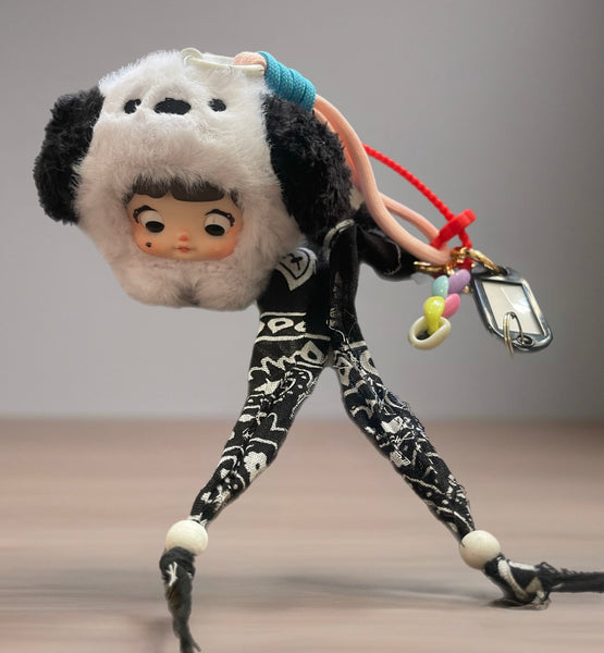 Pimp your Bag Baby  Nommi Bianco nero spotty baby