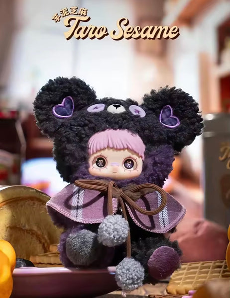 Pimp your bag Maymei Tiny Bear Cookie Series taro sesame