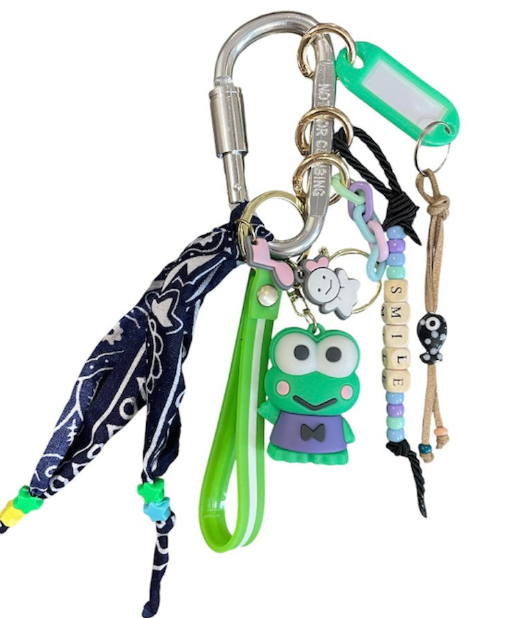 Pimp your Bag Keychain charms per borsa e portachiavi keroppi