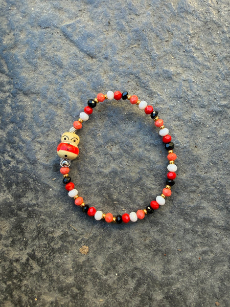 Bracciale chinitos de la Buena suerte rosso Limited Edition
