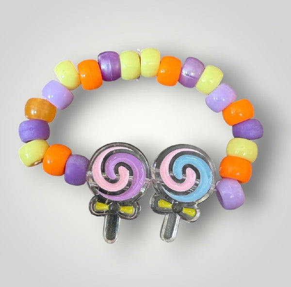 Bracciaie Colors pony Beads double lollypops vari colori