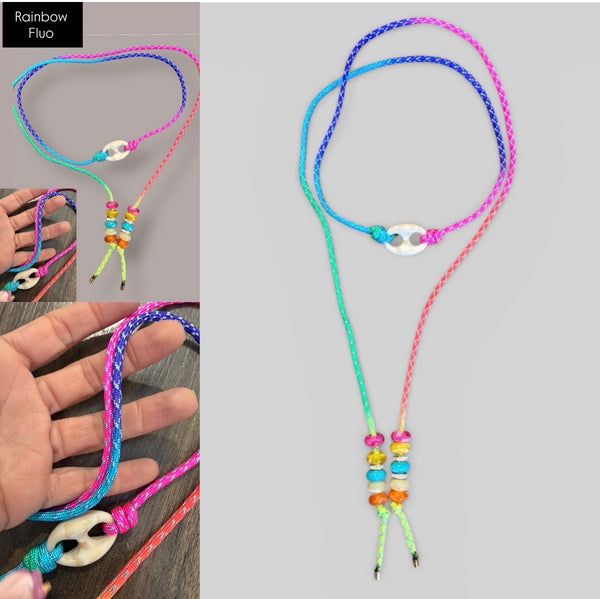 Collana Marine Florida centrale chain burro marmorizzato  in vari colori