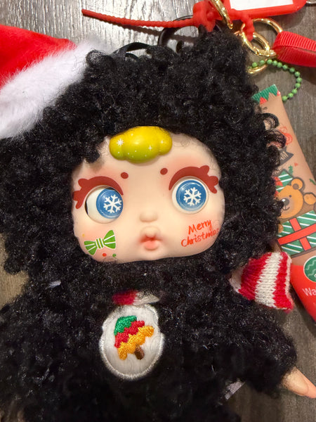 Pimp your bag   serie Christmas gattino nero
