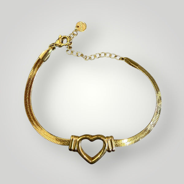 Bracciale Cuore spesso due varianti colore