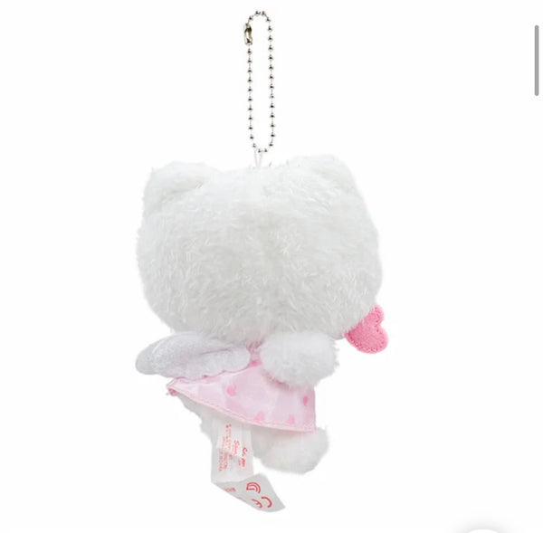 Portachiavi e applique borsa Pimp your Bag Hallo kitty Angel cuore   in peluche
