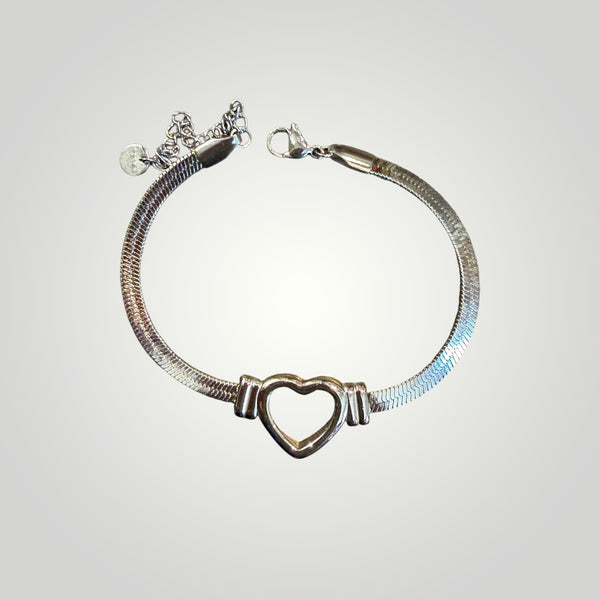 Bracciale Cuore spesso due varianti colore