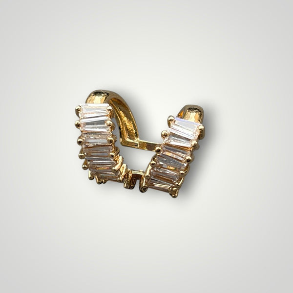 Earcuff Isla Bonita Crystal Double zig due varianti colore