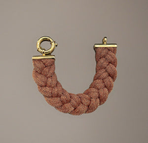 Bracciale So glamour treccia vari colori