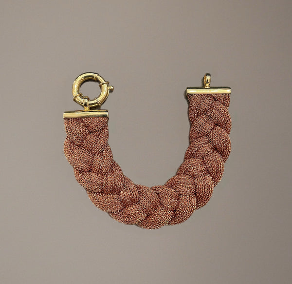 Bracciale So glamour treccia vari colori