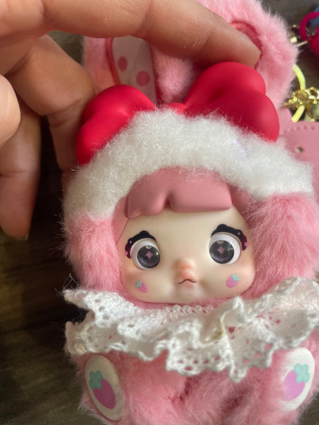 Pimp your Bag Baby Nommi Sweetheart Bunny series Strawberry  Cream