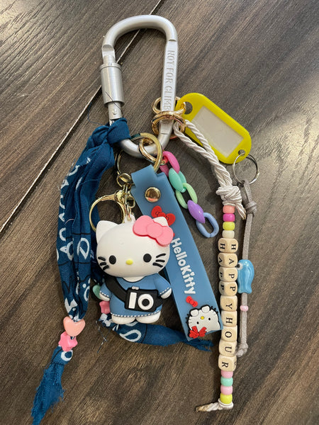 Pimp your Bag Keychain charms per borsa e portachiavi hallo kitty IO